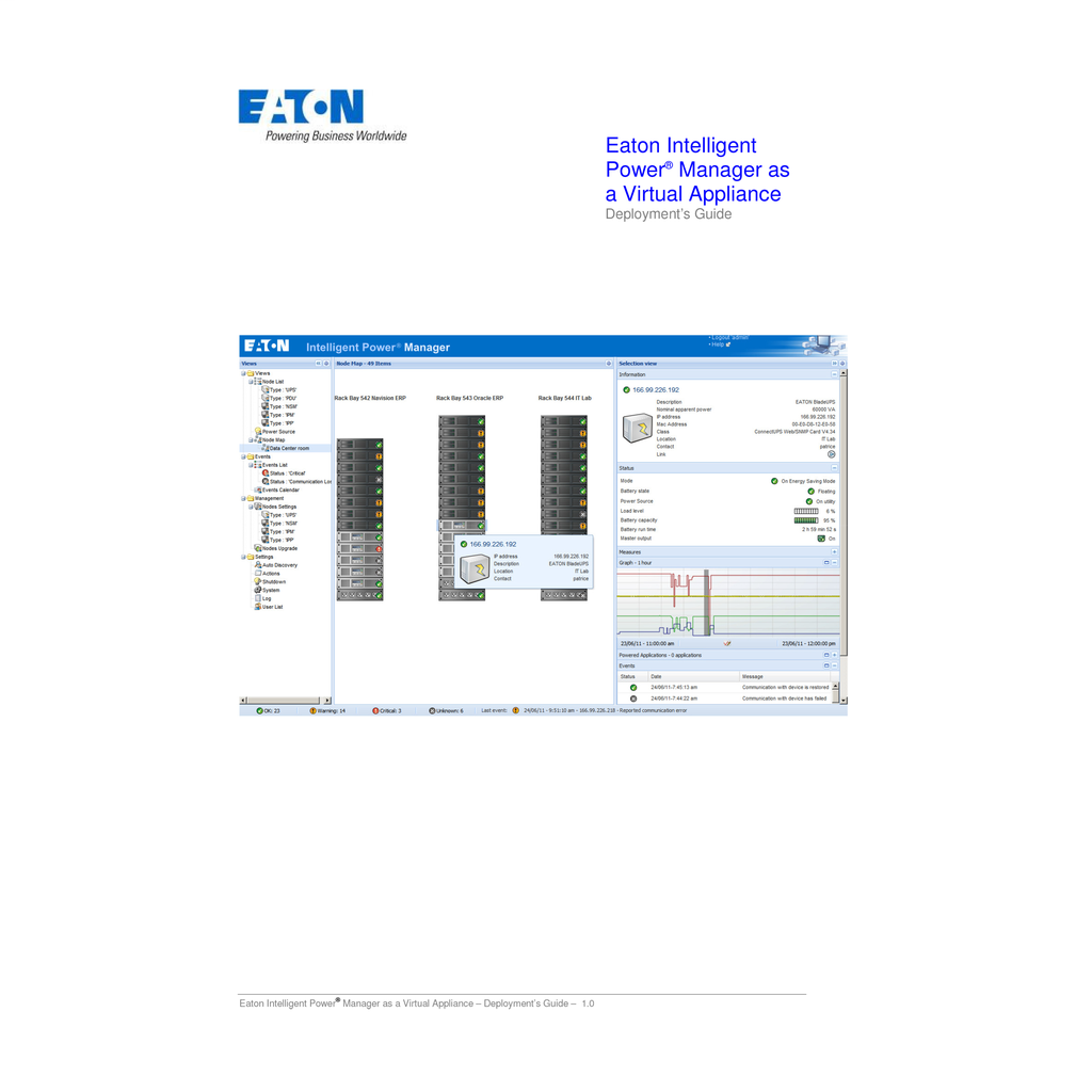 Product image for Cutler-Hammer IPM-GOLD INTELLIGENT POWER MANAGER SOFTWARE GOLD EDITION