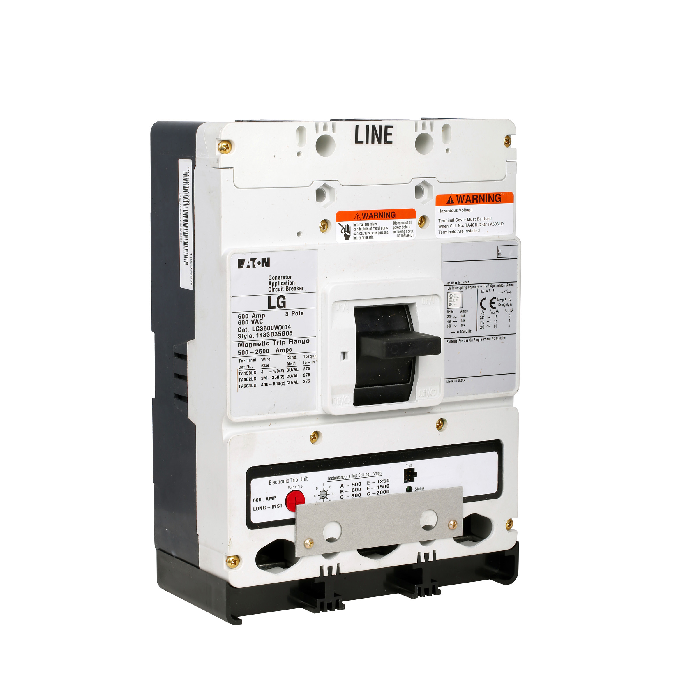 Molded Case Engine Generator Circuit Breaker