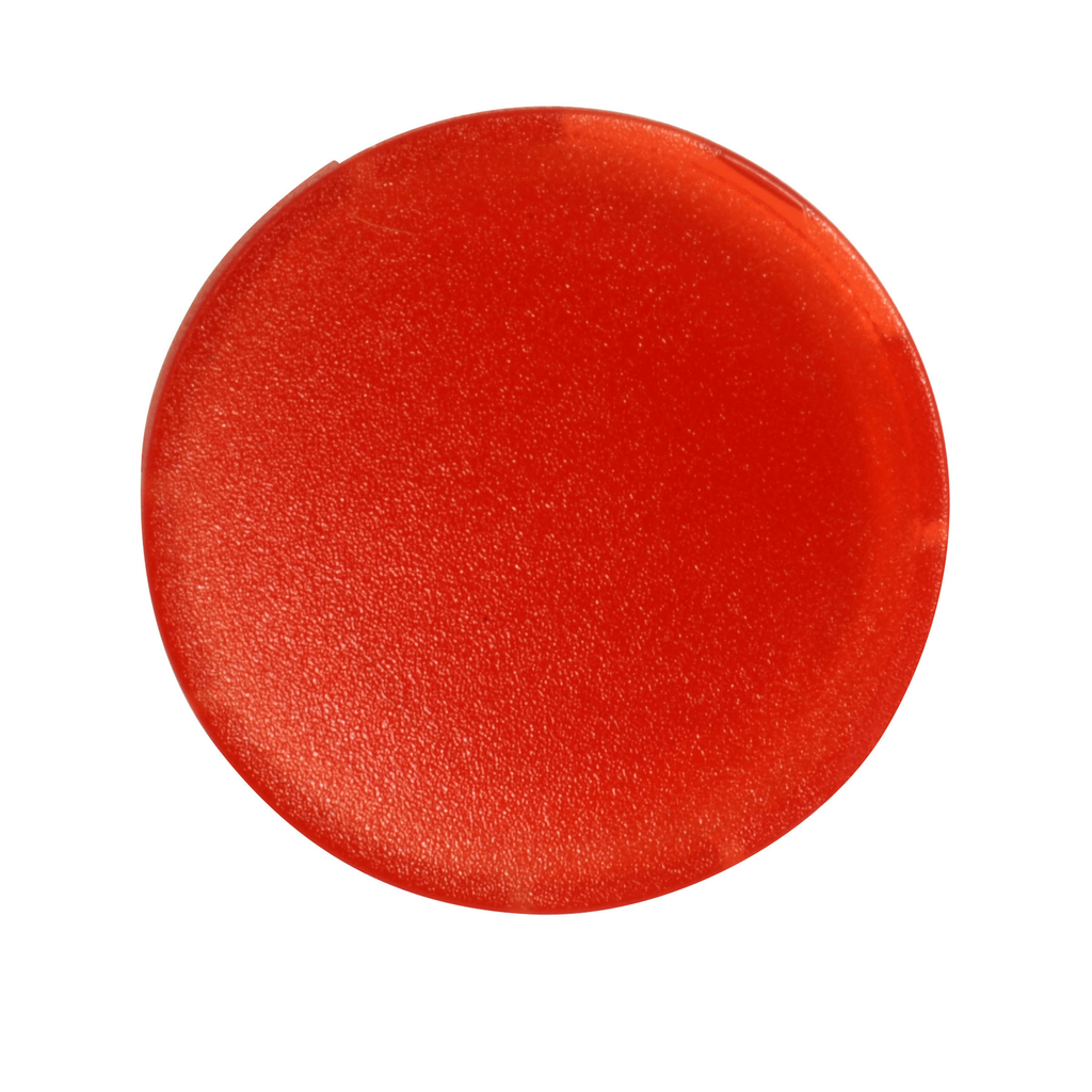 Product image for Cutler-Hammer M22-XDL-R-ETCH M22 modular pushbutton, Button lens, Flush, Red, IP67, IP69K, NEMA 4X, 21, Custom, Illuminated, Custom, 22.5 mm, M22