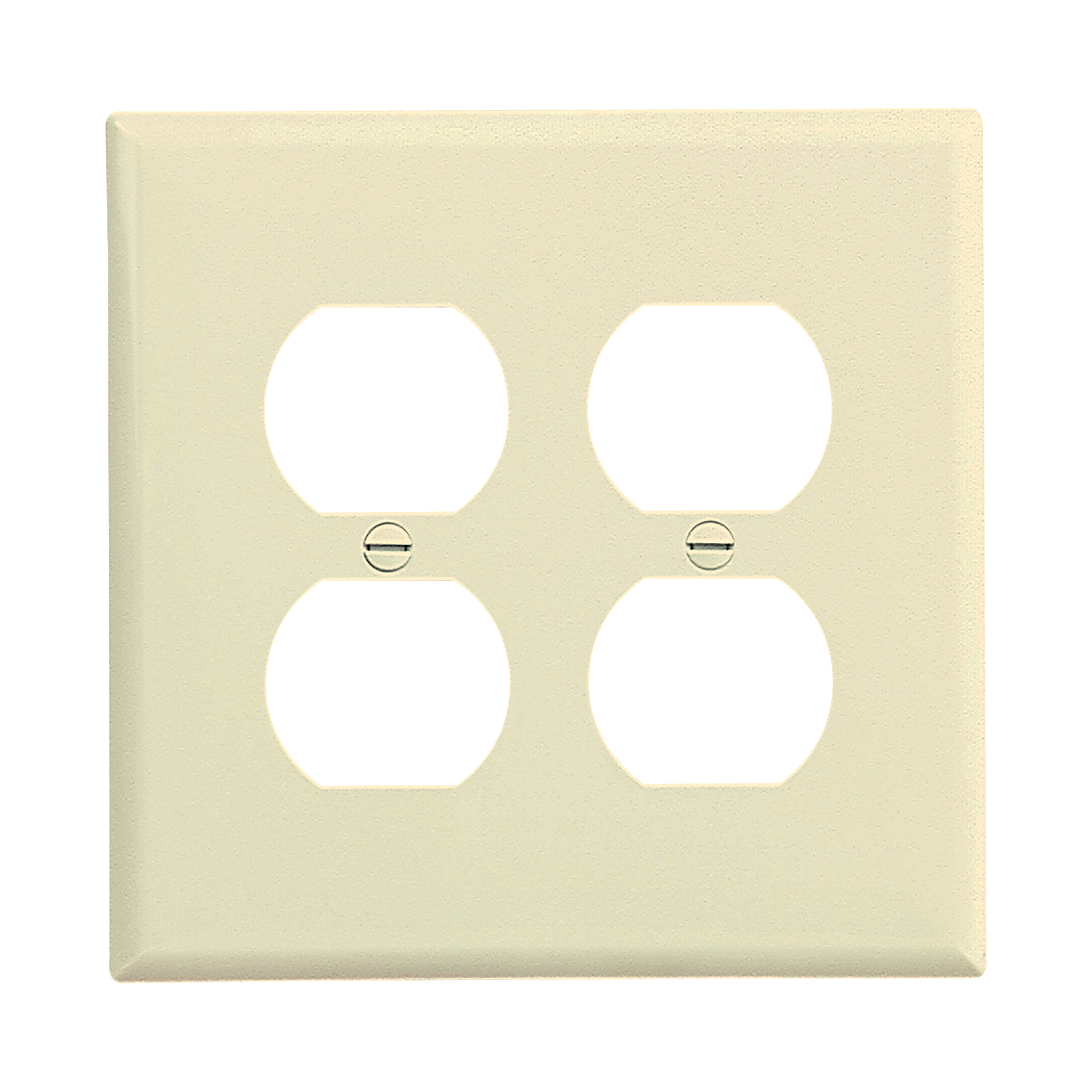 Mid-size Duplex Receptacle Wallplate