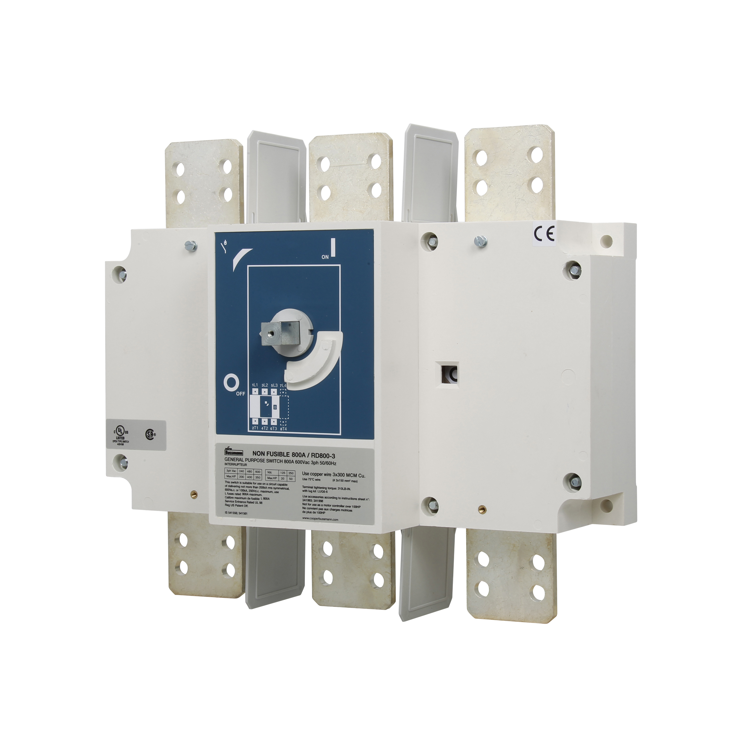 Non-fused Rotary Disconnect Switch