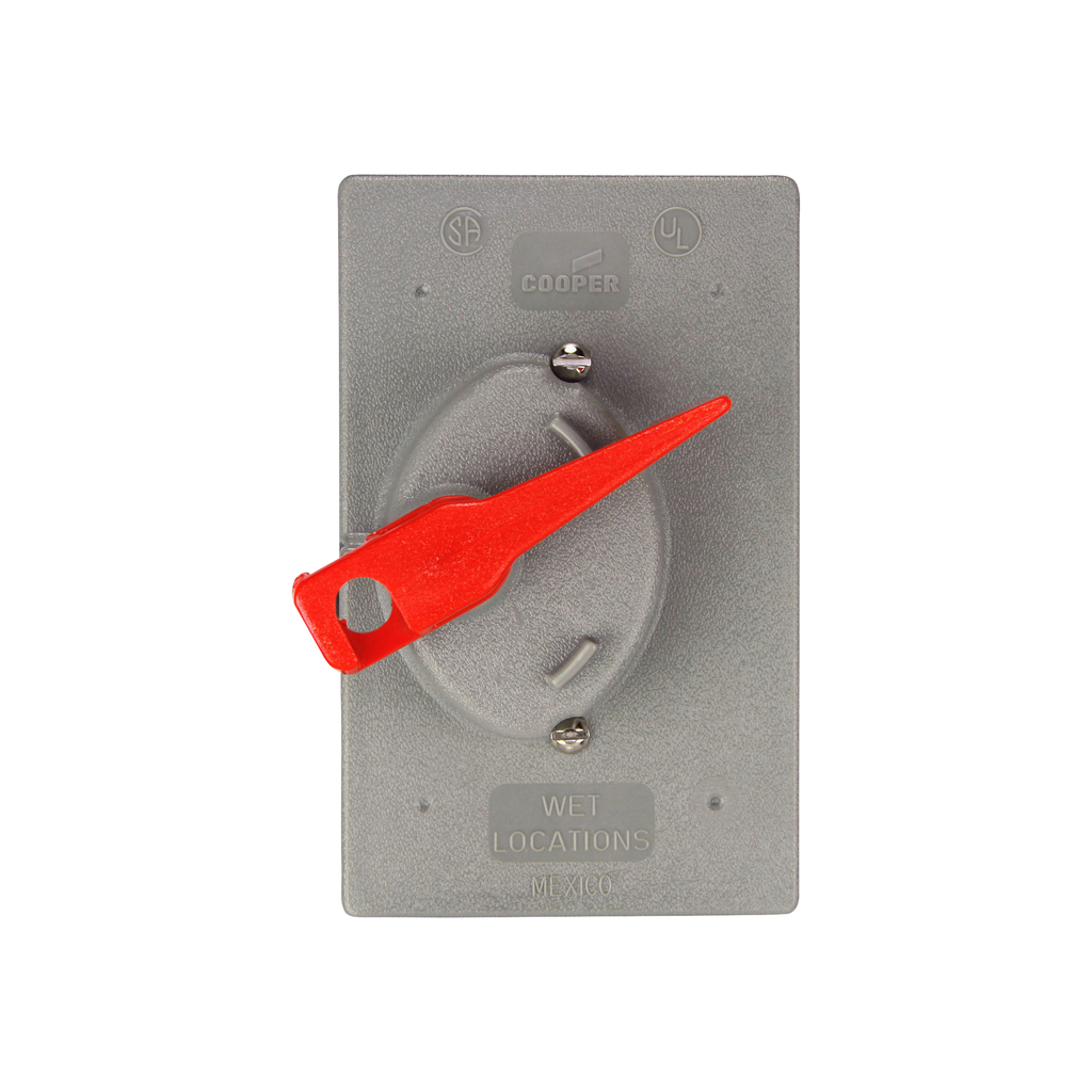 EWD S2983 Cover 1G Toggle Wet Loc W EWD S2983 Cover 1G Toggle Wet Loc W