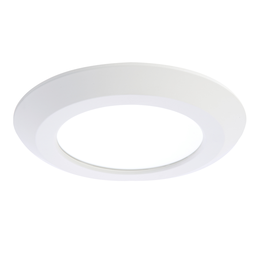 Product image for Halo SLD612930WHUNVJB 6" Surface LED Downlight, 120V-277V, 90CRI, 3000K, White, 1200 Series, JBox mount only