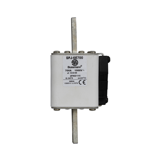 Product image for BUSS SPJ-6E700 FUSE 700A 1000V 2FKE