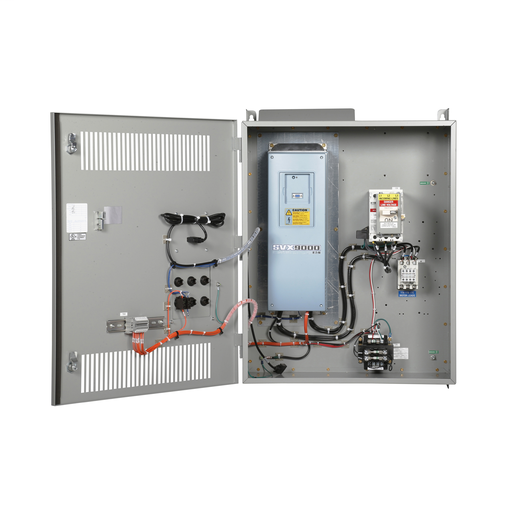 Product image for Cutler-Hammer SVX02014EAL2PGRA Adjustable Frequency Drive - SVX Enclosure