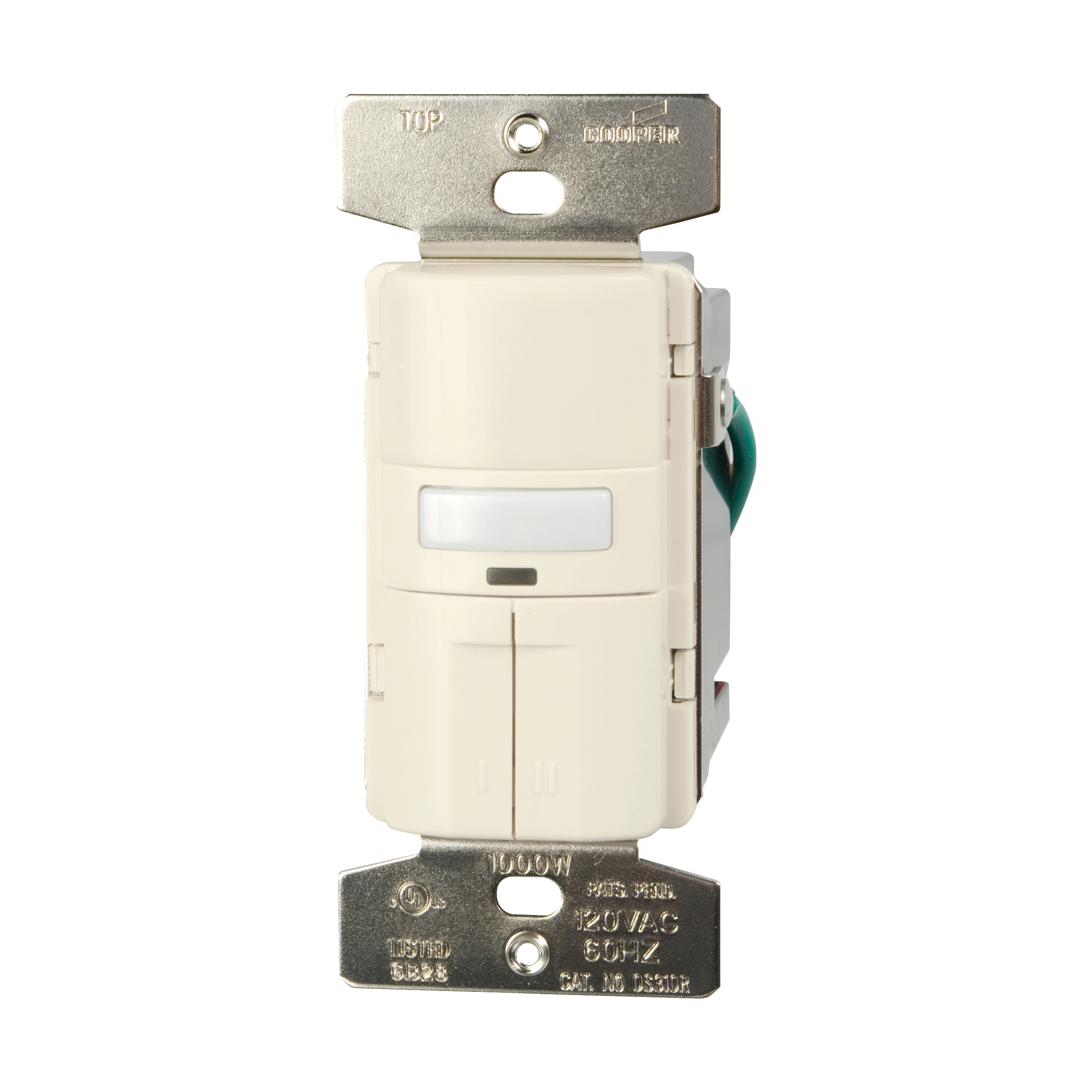Vacancy Sensor Dual Switch