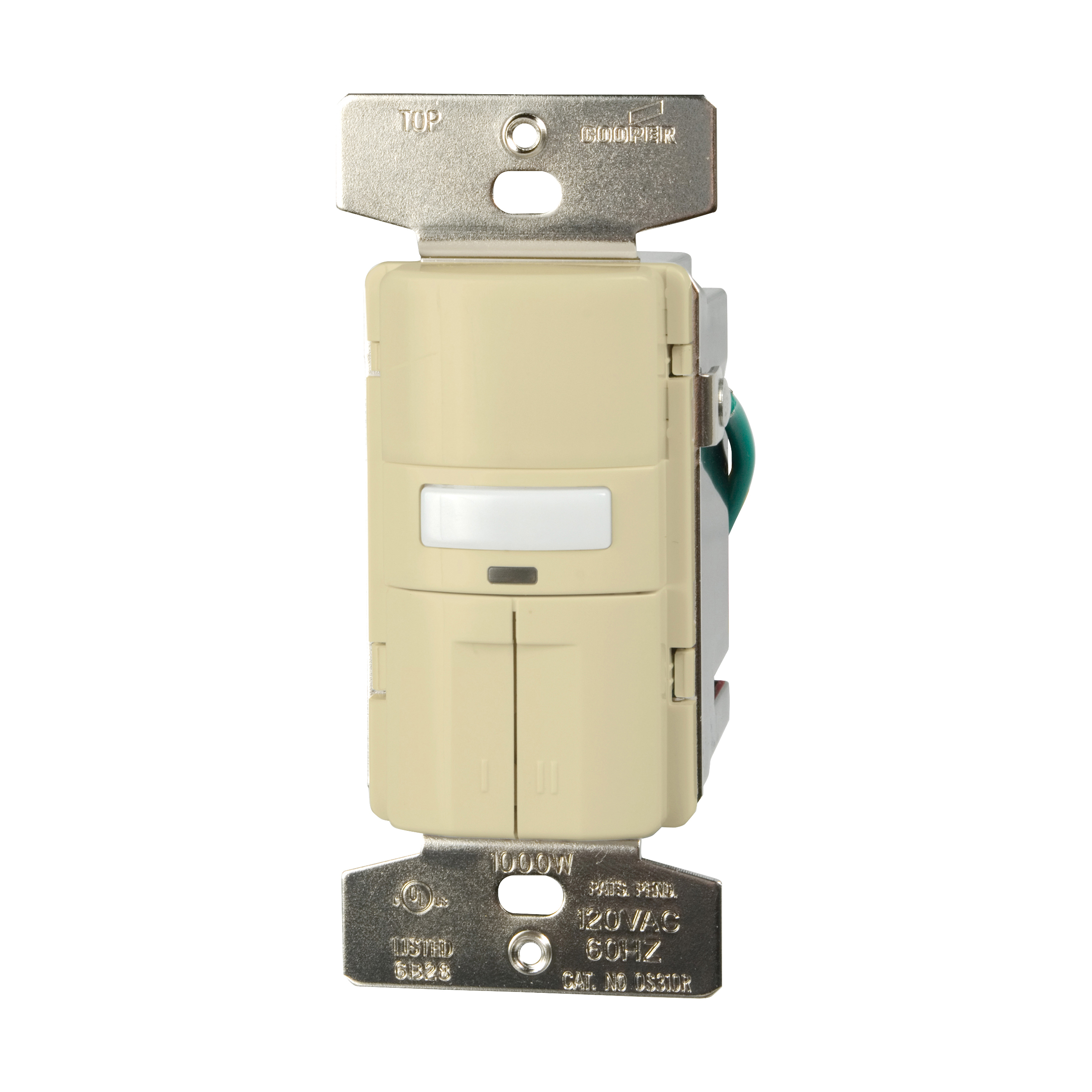 Vacancy Sensor Dual Switch