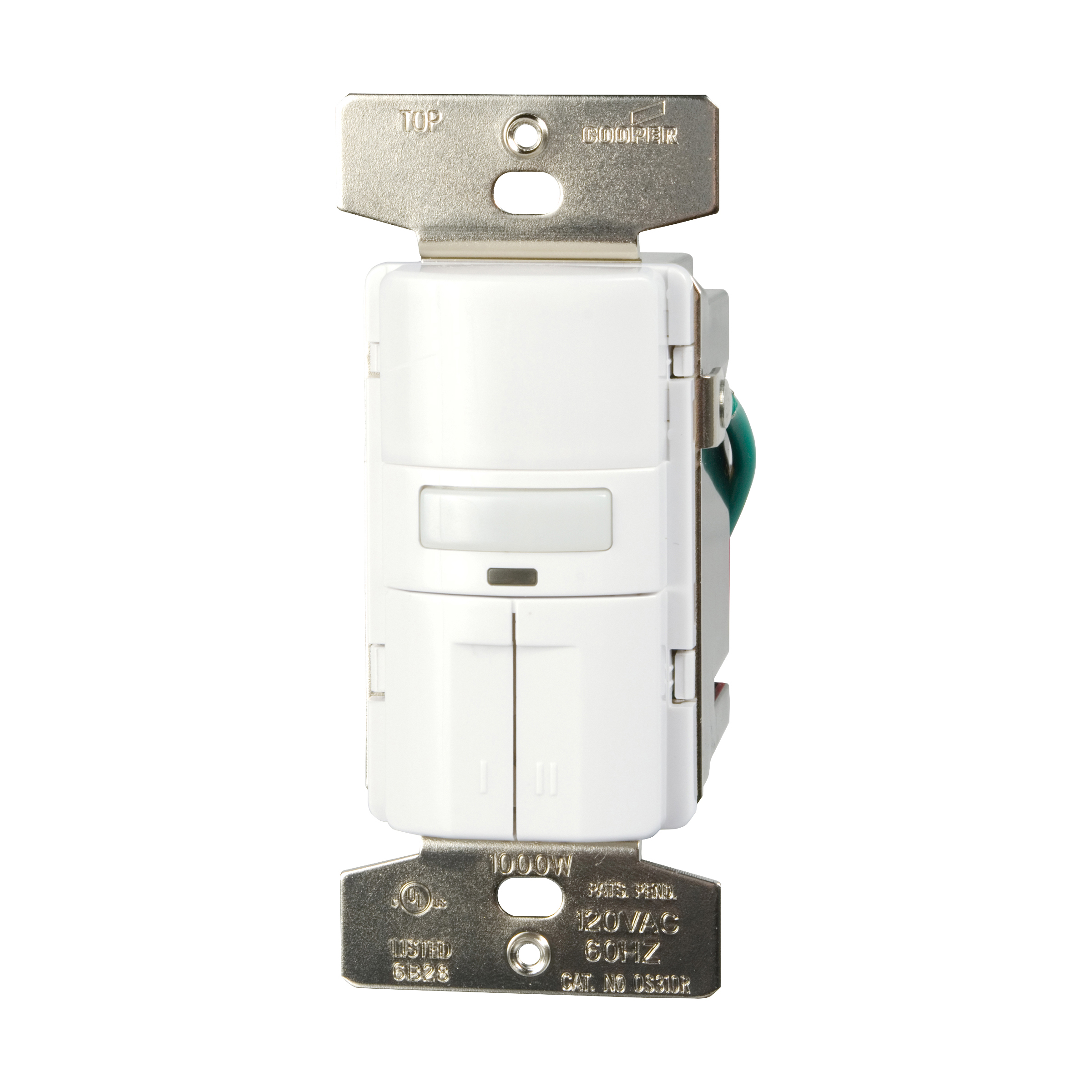 Vacancy Sensor Dual Switch