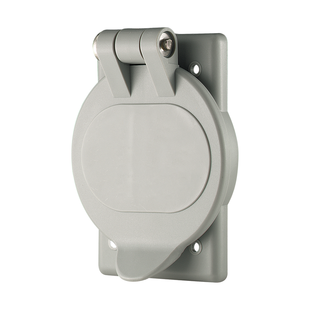 Arrow Hart Wiring WP1 Glass Filled Nylon Locking Device Vertical Mount Flanged Inlet/Outlet Cover Arrow Hart Wiring WP1 Glass Filled Nylon Locking Device Vertical Mount Flanged Inlet/Outlet Cover