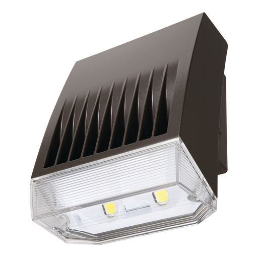 Product image for Lumark XTOR5ARL 120 to 277 Volt 50 W Wall Mount Carbon Bronze LED Wall Pack
