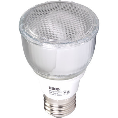 5000K Fluorescent PAR20 9W 120V E26 Base