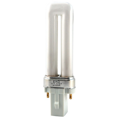 DISC - 5W Duo-Tube 5000K G23 Base Compact Fluorescent