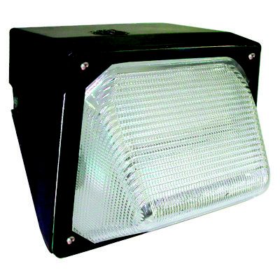 LED Wallpack Glass Small 31W - 2598LM, 5000K, Bronze, +70CRI, 120-277VAC