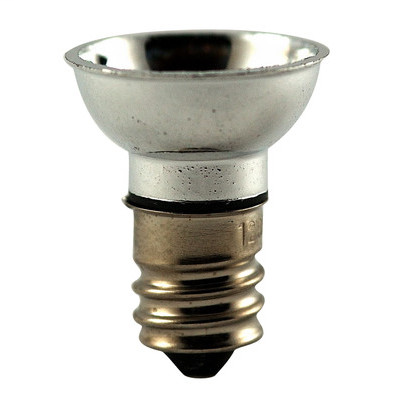 120V .025A T-2 Candelabra Screw Base Reflector