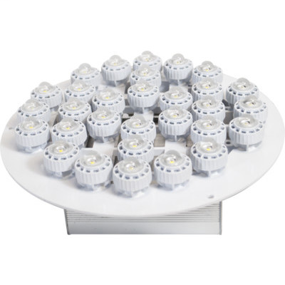 LED LightPlate 8.7 inch 50W 35K Type V Narrow White 0-10V Dimmable 120-277V