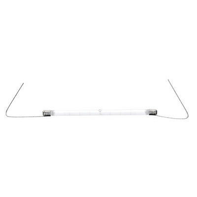 115-125V 375W Frosted T-3 6 inch Leads Heat Lamp