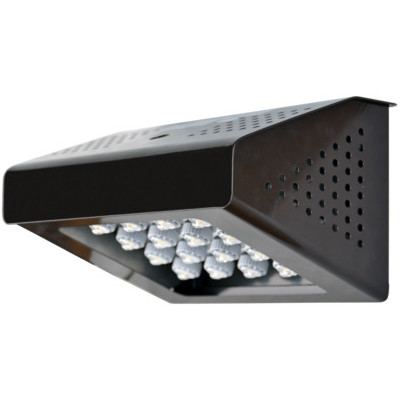 LED Wallpack Fixture Nichia 219 40W 5000K Type II Brown