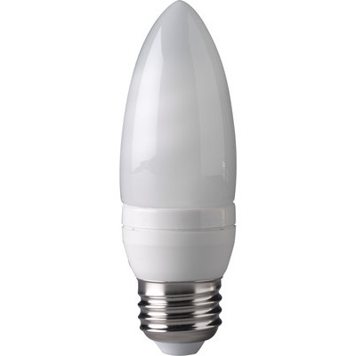 5W 120V Bullet Shaped Spiral Medium Screw Base