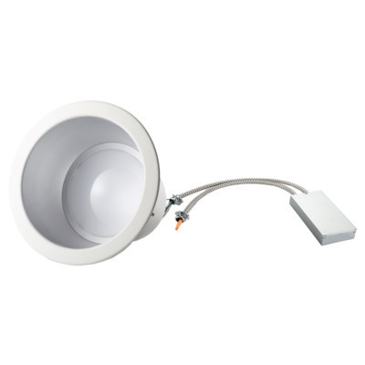 LED Commercial Downlight Retrofit 8 inch 35W-3000LM, 0-10V Dimming, 4000K 120-277VAC