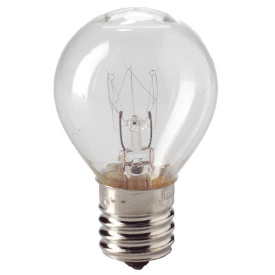 115-125V 25W S-11 Intermediate Screw Base Inside Frosted
