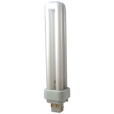 26W Quad-Tube 3000K G24q3 4 Pin Base Fluorescent
