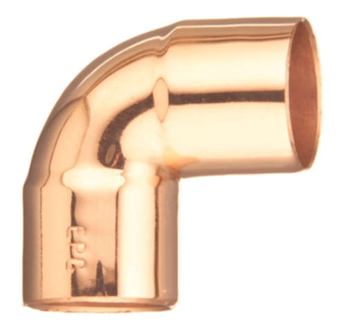 107C 90° Elbow-Close Ruff - 3/4"
