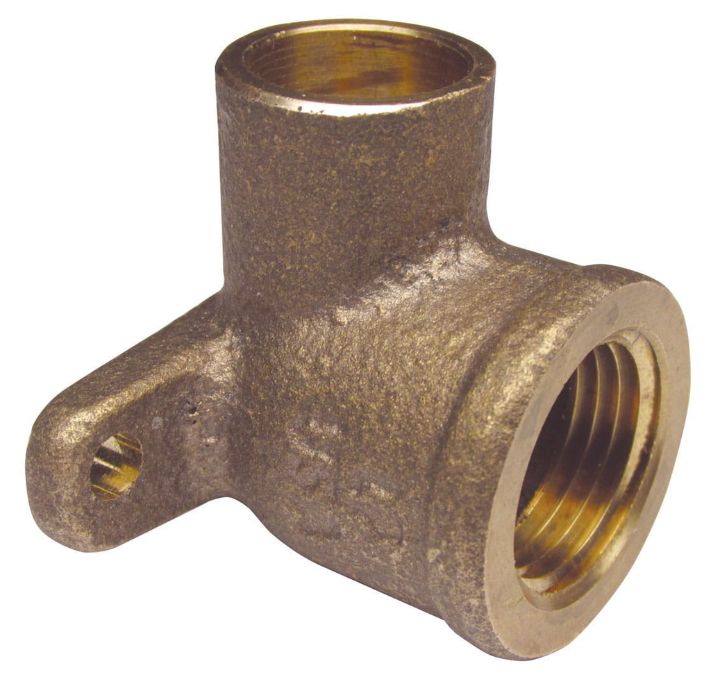 4707-3-5 Lead-Free 90° Female Drop Ear Elbow - 3/4"