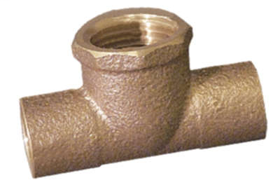 4712 Lead-Free C x C x F Tee - 1/2"