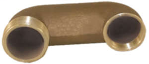 5427 Male Fine Thread Reducing Trap Upturn - 1 1/2" x 1 1/2" OD