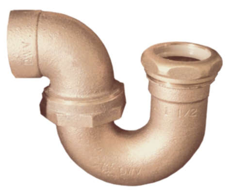 5558 P- Trap with Union Joint - 1 1/2"