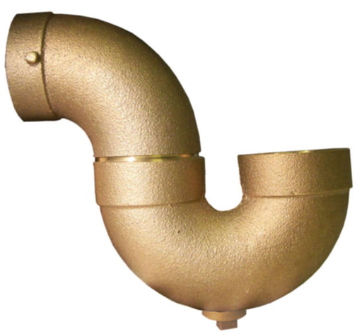 5551 P-Trap with Cleanout with Plug - 1 1/2"