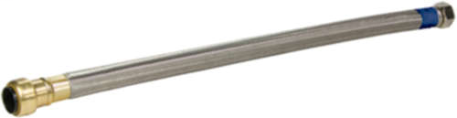 208 Braided Stainless Steel Water Heater Connector - 1/2" X 3/4" FIP
