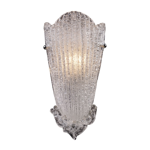 Product image for Providence 1 Light Wall Sconce - Antique Silver Leaf