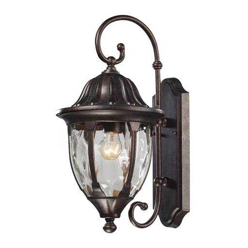 Product image for Glendale 1 Light Outdoor Wall Sconce - Regal Bronze