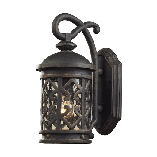 Product image for Tuscany Coast 1 Light Outdoor Sconce - Weatherered Charcoal