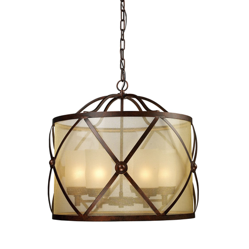 Product image for ELK LTG 14052/6 CUMBERLAND 6-LIGHT CHANDELIER IN CLASSIC BRONZE