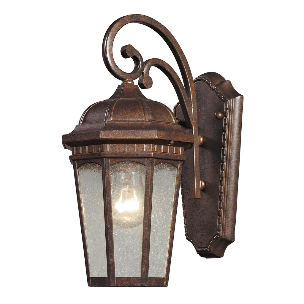 Product image for ELK 47030/1 FULLERTON 1 LIGHT OUTDOOR SCONCE IN HAZELNUT BRONZE
