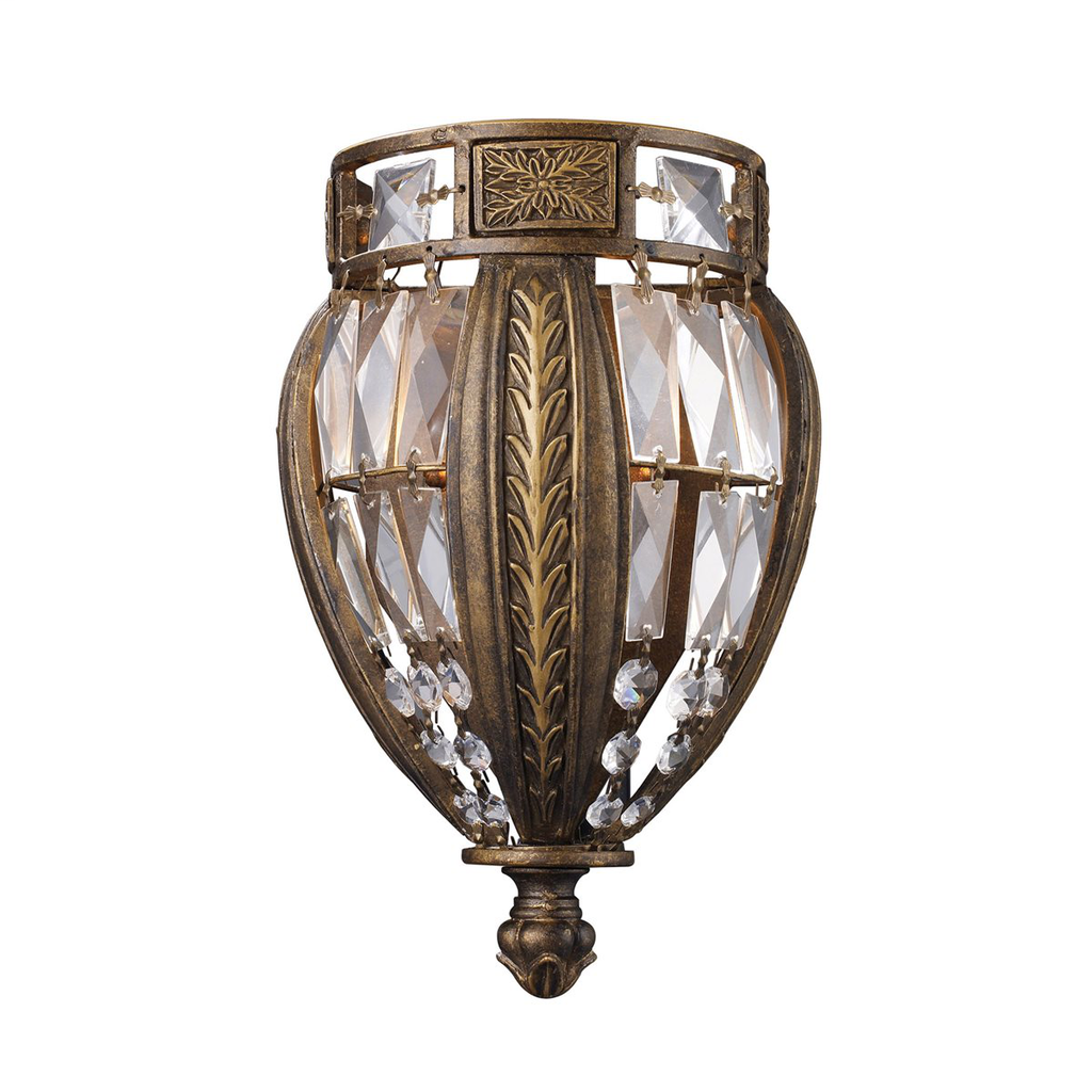 Product image for ELK 2490/1 1 LIGHT SCONCE IN ANTIQUE BRONZE