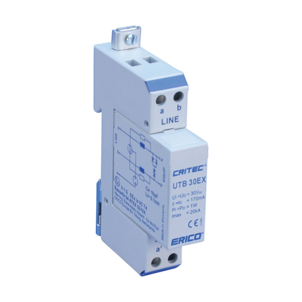 Universal Transient Barrier, Intrinsic Safe UTB15EX