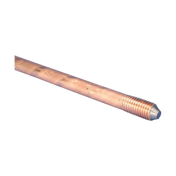Erico 635800 5/8 Inch x 10 Foot Copper Bonded Sectional Ground Rod Erico 635800 5/8 Inch x 10 Foot Copper Bonded Sectional Ground Rod