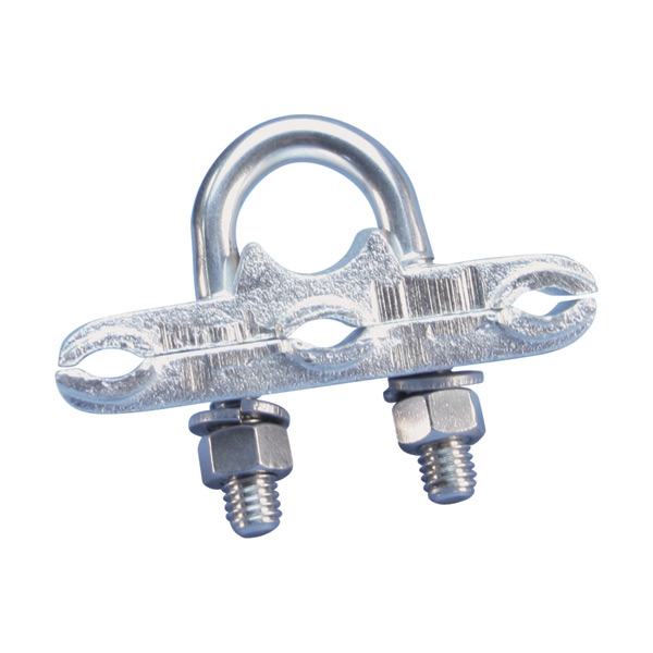 Ground Rod Clamp, U-Bolt, Three Conductors GC065TH