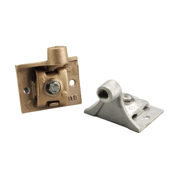 Air Terminal Base, Vertical Mount with Offset, Imperial Thread LPC319L12