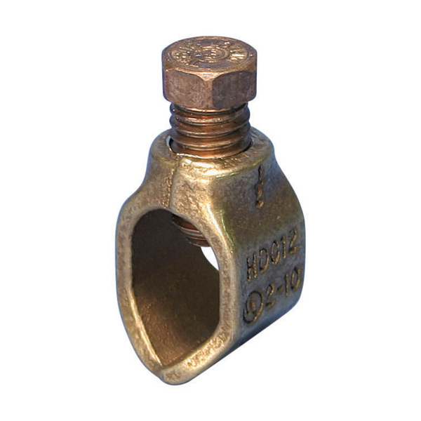 Ground Rod Clamp, Rod to Conductor, Bronze HDC12