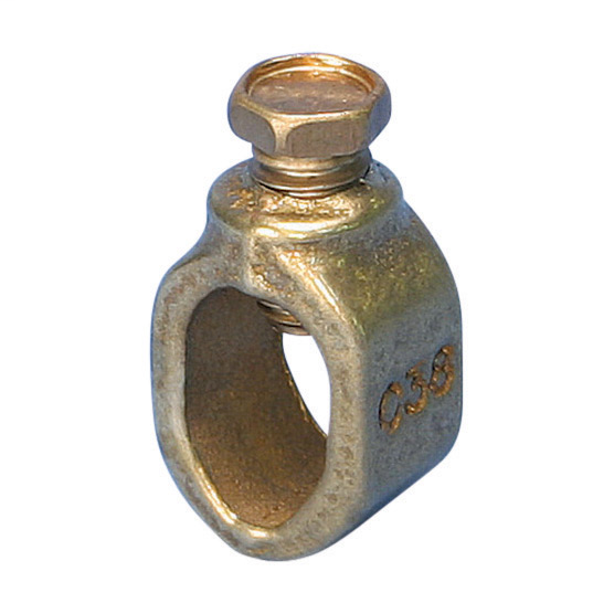 Ground Rod Clamp, Rod to Conductor, Bronze CP38