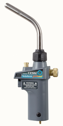 TurboTorch TX Series Torch - TX504 Torch Swirl, MAP-Pro/LP Gas, Self Lighting
