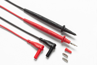 Product image for Fluke TL76 600/1000 Volt Silicone Test Lead Set
