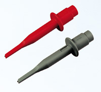 Fluke HC120 Hook Clips (Set of 2: Red, Gray)