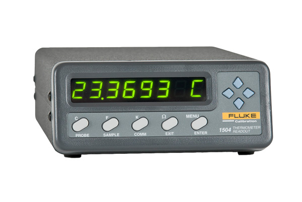 Fluke Calibration 1504 Thermometer Readouts