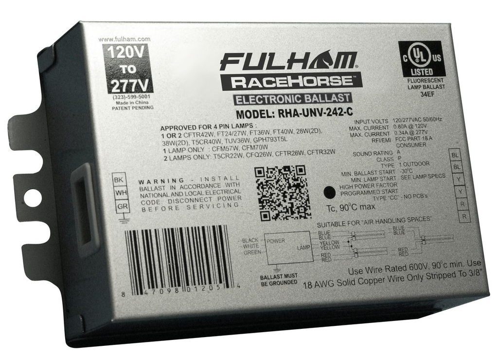 FUL RHA-UNV-242-C 1or2 x42W UNV PUS FUL RHA-UNV-242-C 1or2 x42W UNV PUS