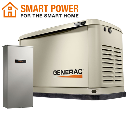 Guardian 13kW Home Backup Generator with Whole House Switch WiFi-Enabled